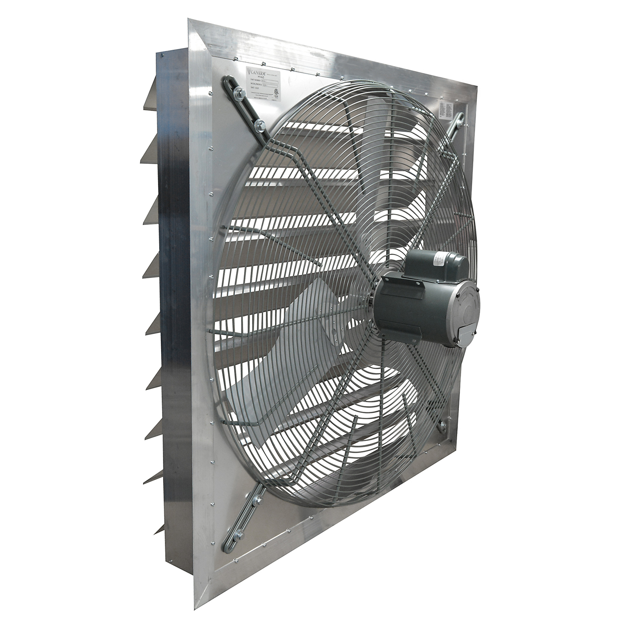 Canarm, 36in.EXHAUST FAN EC MOTOR, Drive Type Direct, Fan Diameter 36 in, Air Delivery 10000 cfm, Model# AX36-EC